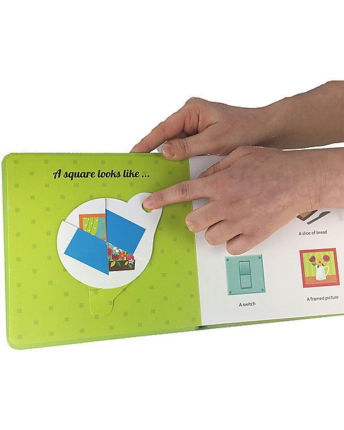 Sassi Junior Turn and Learn: The Shapes, 10 Pages - Age: 3+ Board Games