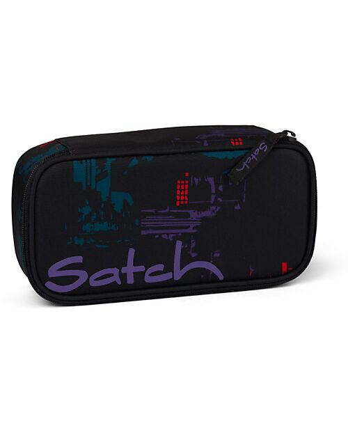 Satch Case - Night Vision - Black and Purple Pencil Cases