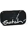 Satch Case - Ninja Matrix - Black and White Pencil Cases