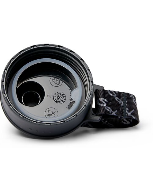 Satch Drinking Bottle - 650 ml - Black - The Sustainable Accessory to Quench your Thirst! Non-Thermal Water Bottles