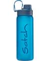 Satch Drinking Bottle - 650 ml - Blue - The Sustainable Accessory to Quench your Thirst! Non-Thermal Water Bottles