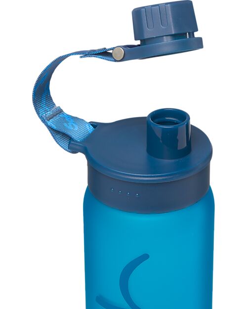 Satch Drinking Bottle - 650 ml - Blue - The Sustainable Accessory to Quench your Thirst! Non-Thermal Water Bottles