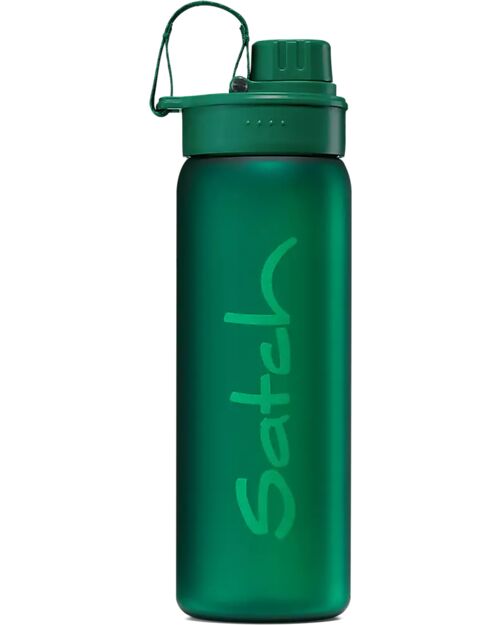 Satch Drinking Bottle - 650 ml - Green - The Sustainable Accessory to Quench your Thirst! Non-Thermal Water Bottles