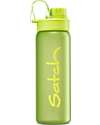Satch Drinking Bottle - 650 ml - Lime Mint - The Sustainable Accessory to Quench your Thirst! Non-Thermal Water Bottles