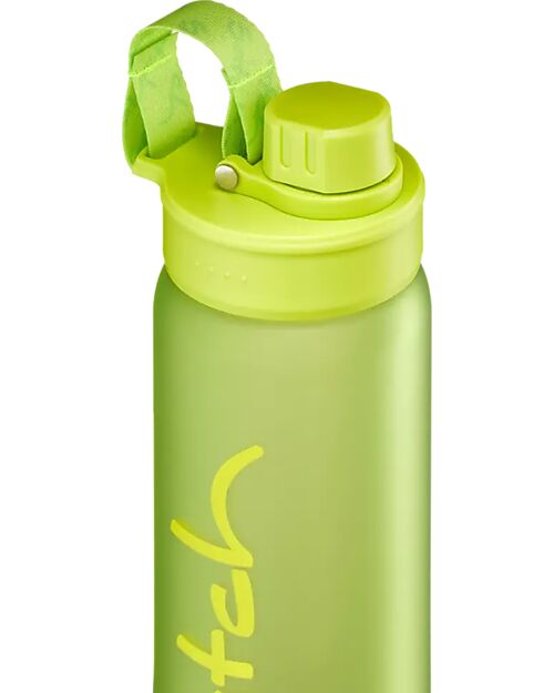 Satch Drinking Bottle - 650 ml - Lime Mint - The Sustainable Accessory to Quench your Thirst! Non-Thermal Water Bottles