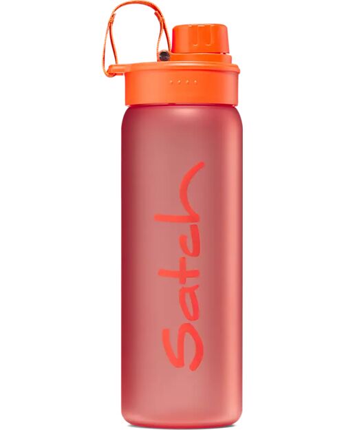Satch Drinking Bottle - 650 ml - Orange - The Sustainable Accessory to Quench your Thirst! Non-Thermal Water Bottles