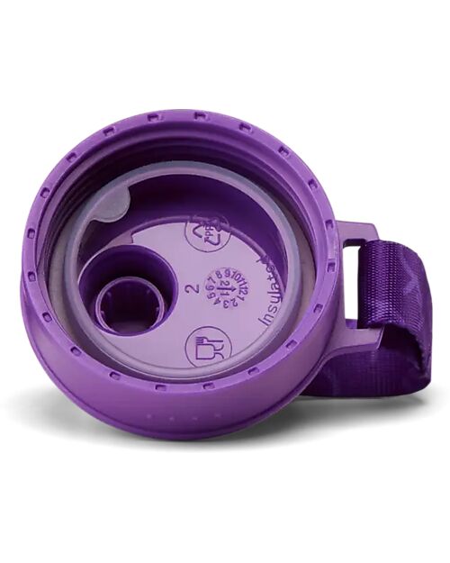 Satch Drinking Bottle - 650 ml - Purple - The Sustainable Accessory to Quench your Thirst! Non-Thermal Water Bottles