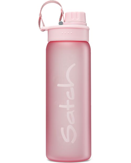 Satch Drinking Bottle - 650 ml - Rose - The Sustainable Accessory to Quench your Thirst! Non-Thermal Water Bottles