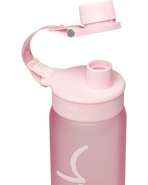 Satch Drinking Bottle - 650 ml - Rose - The Sustainable Accessory to Quench your Thirst! Non-Thermal Water Bottles