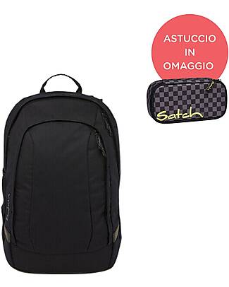 Satch Ergonomic Backpack Air - Blackjack - Dark Skate Pencil Case for Free! Backpack