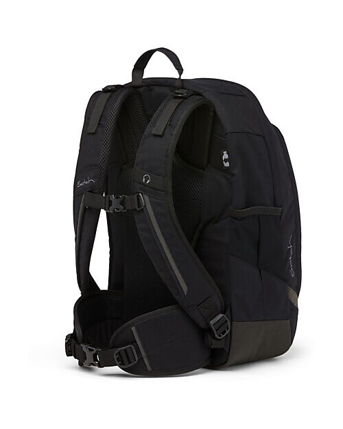 Satch Ergonomic Backpack Air - Dark Skate - 28 x 16 x 45 cm - Ecological and Lightweight Backpack