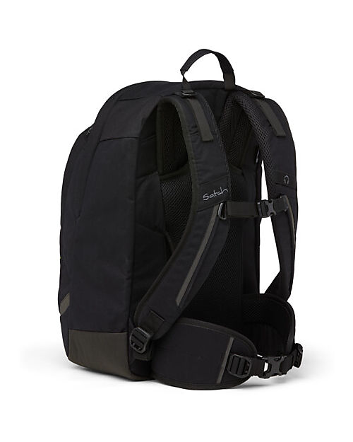 Satch Ergonomic Backpack Air - Dark Skate - 28 x 16 x 45 cm - Ecological and Lightweight Backpack