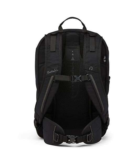 Satch Ergonomic Backpack Air - Dark Skate - 28 x 16 x 45 cm - Ecological and Lightweight Backpack