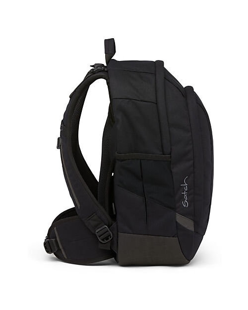 Satch Ergonomic Backpack Air - Dark Skate - 28 x 16 x 45 cm - Ecological and Lightweight Backpack