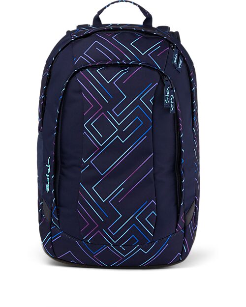 Satch Ergonomic Backpack Air - Purple Laser - 28 x 16 x 45 cm - Ecological and Lightweight Backpack