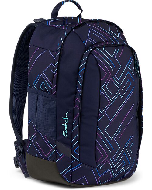 Satch Ergonomic Backpack Air - Purple Laser - 28 x 16 x 45 cm - Ecological and Lightweight Backpack