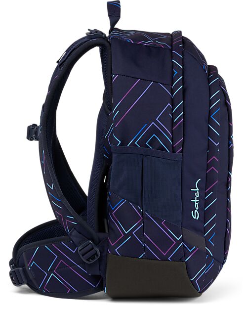 Satch Ergonomic Backpack Air - Purple Laser - 28 x 16 x 45 cm - Ecological and Lightweight Backpack