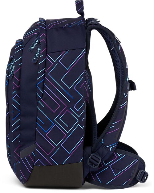 Satch Ergonomic Backpack Air - Purple Laser - 28 x 16 x 45 cm - Ecological and Lightweight Backpack