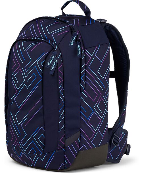 Satch Ergonomic Backpack Air - Purple Laser - 28 x 16 x 45 cm - Ecological and Lightweight Backpack