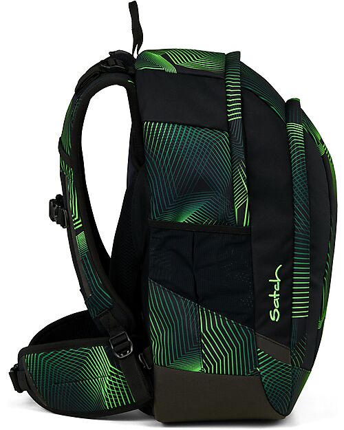 Satch Ergonomic Backpack Air - Seismic Green - 28 x 45 x 16 cm - Ultralight Backpack