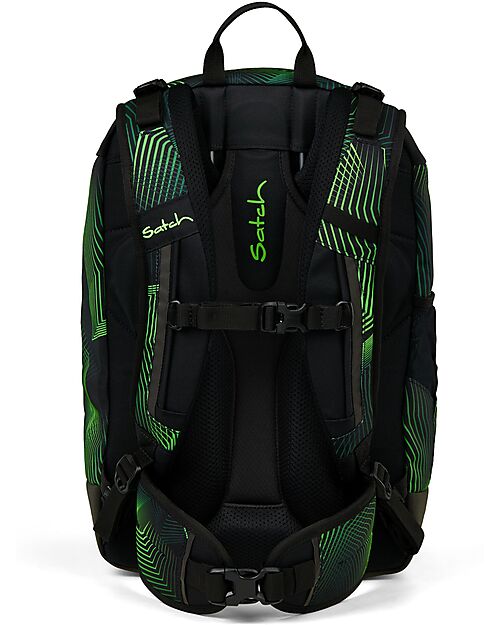 Satch Ergonomic Backpack Air - Seismic Green - 28 x 45 x 16 cm - Ultralight Backpack