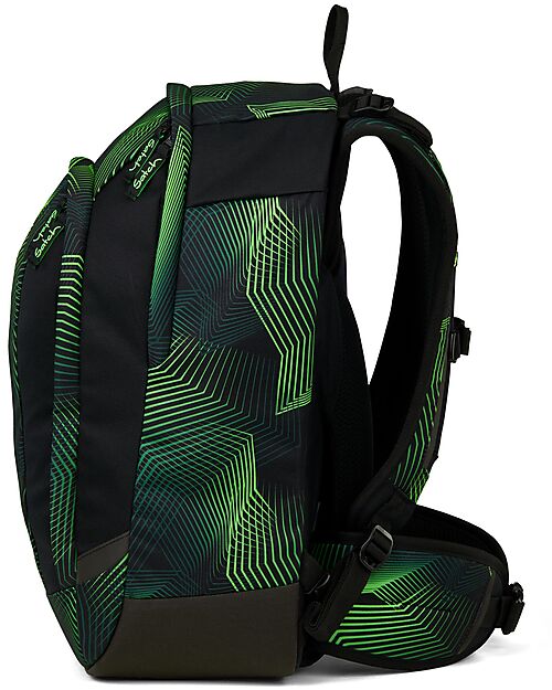 Satch Ergonomic Backpack Air - Seismic Green - 28 x 45 x 16 cm - Ultralight Backpack