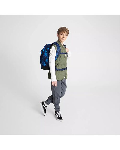 Satch Ergonomic Backpack Air - Troublemaker - 28 x 16 x 45 cm - Ecological and Lightweight Backpack