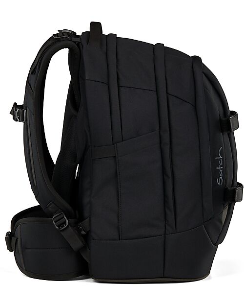 Satch Ergonomic Backpack - Blackjack - 30 x 45 x 22 cm - Durable and Water-Resistant Backpack