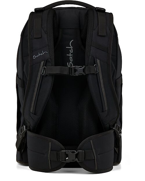 Satch Ergonomic Backpack - Blackjack - 30 x 45 x 22 cm - Durable and Water-Resistant Backpack