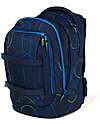 Satch Ergonomic Backpack - Blue Tech - 30 x 45 x 22 cm - Durable and Water-Resistant Backpack