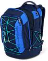 Satch Ergonomic Backpack - Crossed Blue - 30 x 45 x 22 cm - Durable and Water-Resistant Backpack