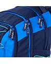 Satch Ergonomic Backpack - Crossed Blue - 30 x 45 x 22 cm - Durable and Water-Resistant Backpack