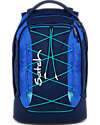 Satch Ergonomic Backpack - Crossed Blue - 30 x 45 x 22 cm - Durable and Water-Resistant Backpack