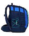 Satch Ergonomic Backpack - Crossed Blue - 30 x 45 x 22 cm - Durable and Water-Resistant Backpack