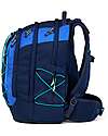 Satch Ergonomic Backpack - Crossed Blue - 30 x 45 x 22 cm - Durable and Water-Resistant Backpack