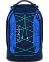 Satch Ergonomic Backpack - Crossed Blue - 30 x 45 x 22 cm - Durable and Water-Resistant Backpack