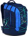 Satch Ergonomic Backpack - Crossed Blue - 30 x 45 x 22 cm - Durable and Water-Resistant Backpack
