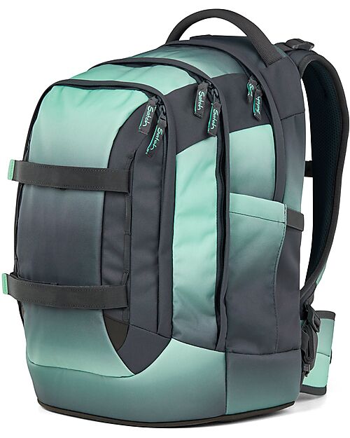 Satch Ergonomic Backpack - Gradient Mint - 30 x 45 x 22 cm - Durable and Water-Resistant Backpack