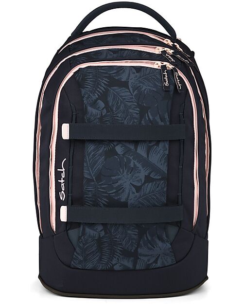 Satch Ergonomic Backpack - Midnight Jungle - 30x27x45 cm - Durable and Water-Resistant Backpack