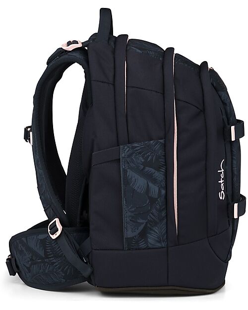 Satch Ergonomic Backpack - Midnight Jungle - 30x27x45 cm - Durable and Water-Resistant Backpack