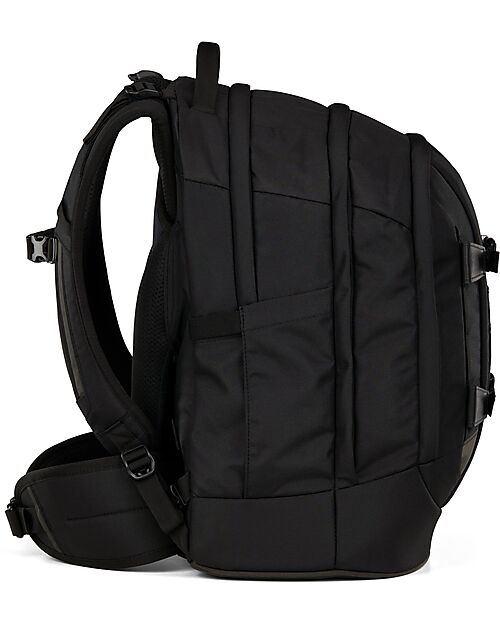 Satch Ergonomic Backpack - Nordic Black - 30 x 45 x 22 cm - Durable and Water-Resistant Backpack