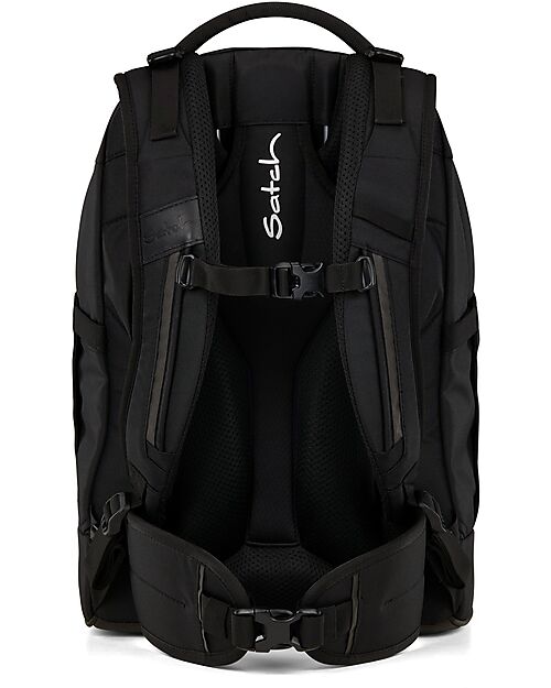 Satch Ergonomic Backpack - Nordic Black - 30 x 45 x 22 cm - Durable and Water-Resistant Backpack
