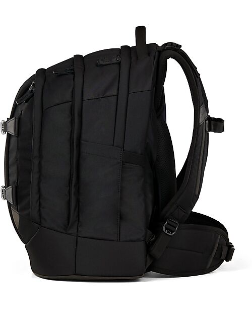 Satch Ergonomic Backpack - Nordic Black - 30 x 45 x 22 cm - Durable and Water-Resistant Backpack