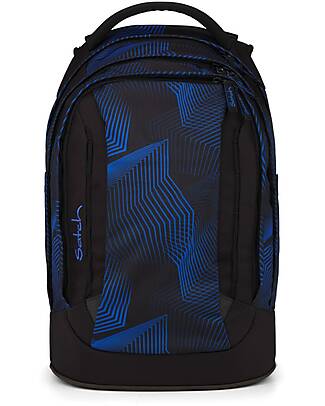 Satch Ergonomic Backpack - Seismic Blue - 30x27x45 cm - Durable and Water-Resistant Backpack