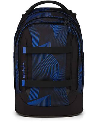 Satch Ergonomic Backpack - Seismic Blue - 30x27x45 cm - Durable and Water-Resistant Backpack