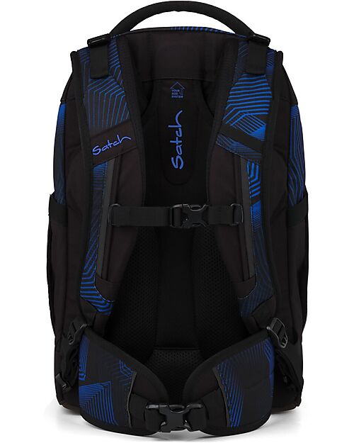 Satch Ergonomic Backpack - Seismic Blue - 30x27x45 cm - Durable and Water-Resistant Backpack