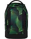 Satch Ergonomic Backpack - Seismic Green - 30 x 45 x 22 cm - Durable and Water-Resistant Backpack
