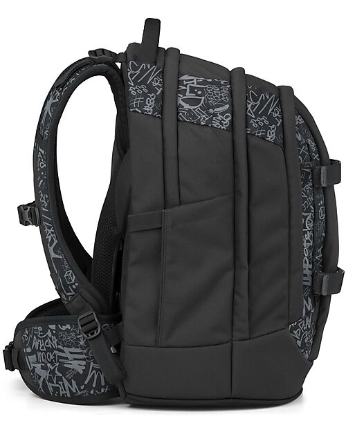 Satch Ergonomic Backpack - Street Ink - 30x27x45 cm - Durable and Water-Resistant Backpack