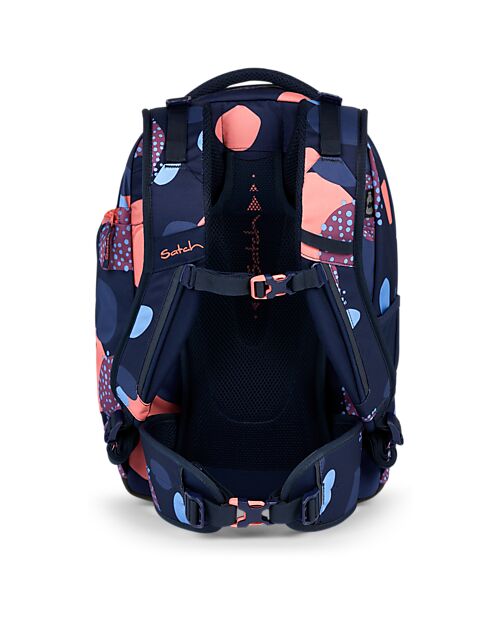 Satch Ergonomic Match Backpack - Coral Reef - 30 x 45 x 20 cm - Extra Front Pocket Backpack