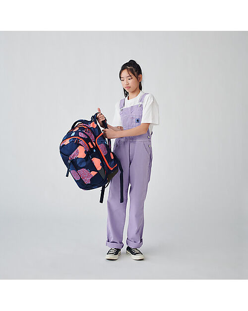 Satch Ergonomic Match Backpack - Coral Reef - 30 x 45 x 20 cm - Extra Front Pocket Backpack